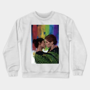 Kiss under the Rainbow Crewneck Sweatshirt